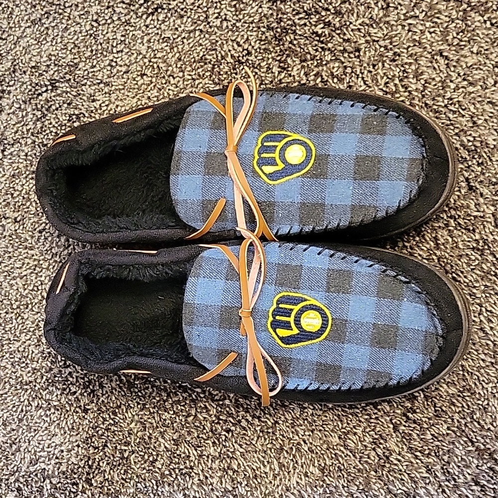 Men's Milwaukee Brewers Slippers